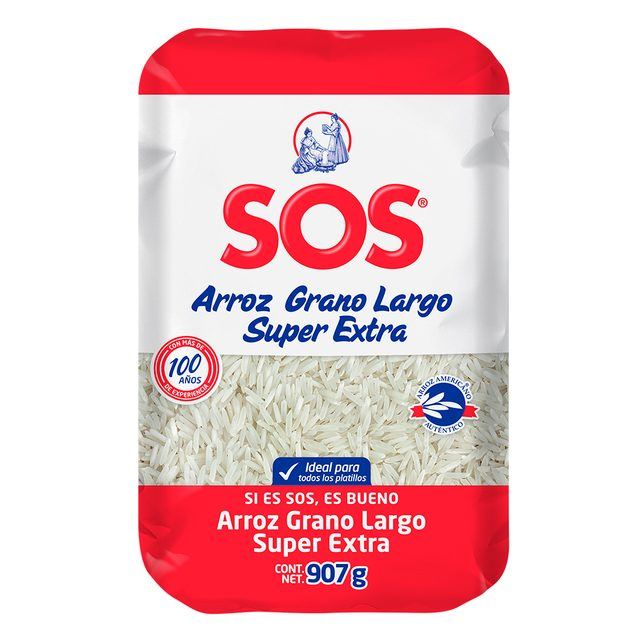 Sos White Rice 1 kg - grocery delivery to your Los Cabos villa