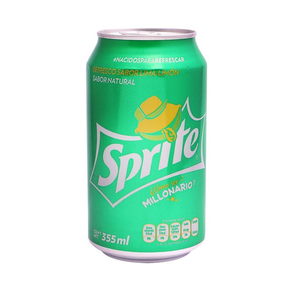 Sprite Can 355 ml - grocery delivery to your Los Cabos villa