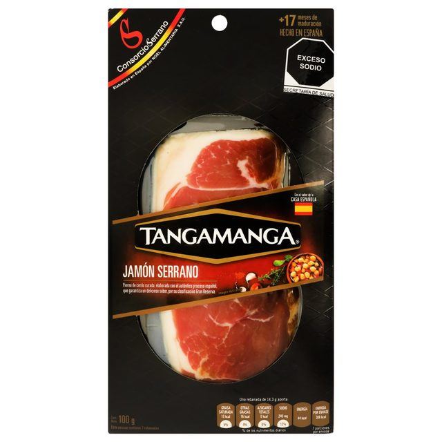 Tangamanga Serrano Ham 100 g