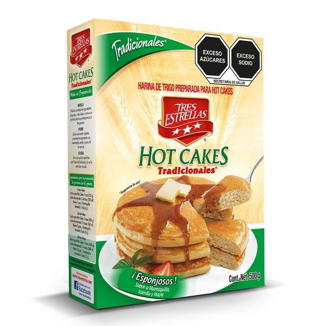 Tres Estrellas Hot Cakes Flour 850 g