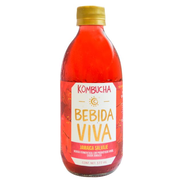 Vive Kombucha, Jamaica (Hibiscus) 377 ml