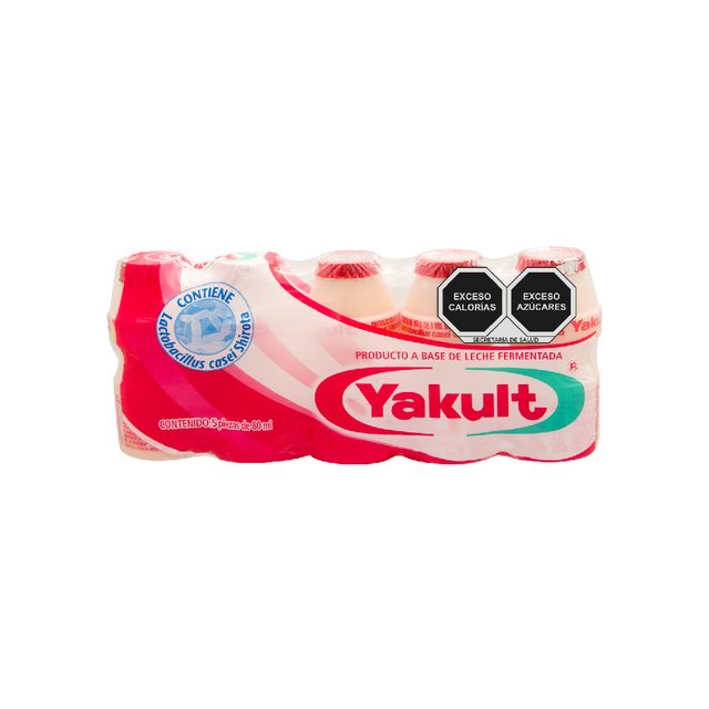 Yakult Probiotic Drink 5-Pack (80 ml Each)