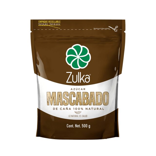Zulka Mascabado Brown Cane Sugar 500 g