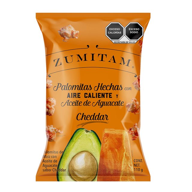Zumitam Cheddar Popcorn 110 g